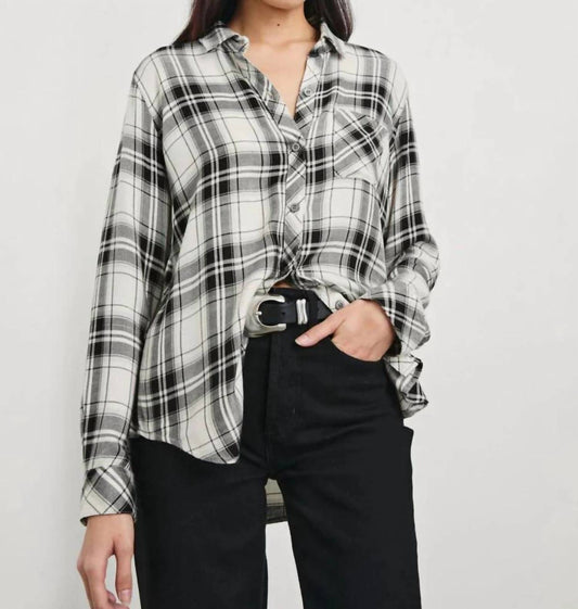 Rails - HUNTER TOP IVORY DOVE ONYX