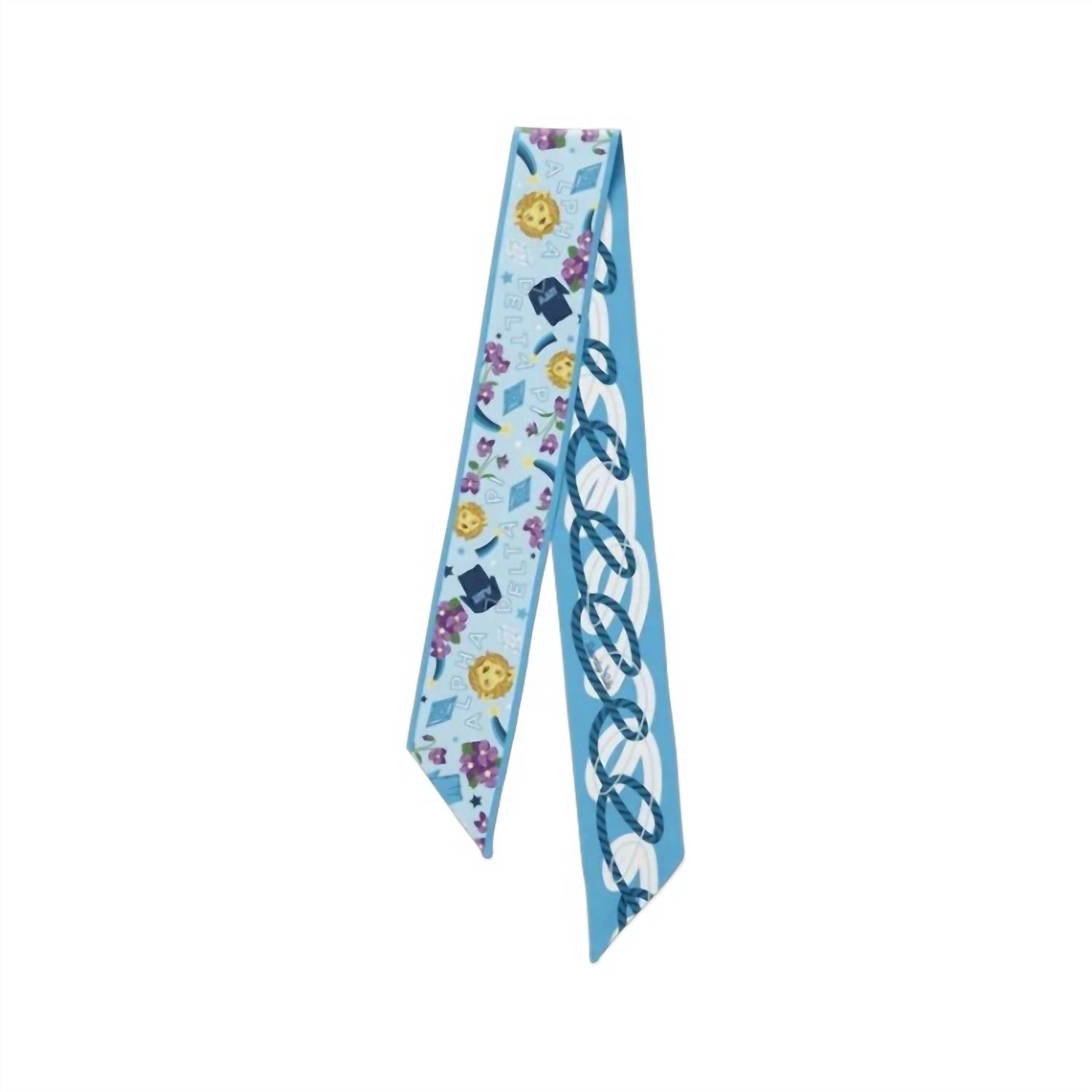 Saturday Silks - Women's Alpha Delta Pi Twilly Scarf