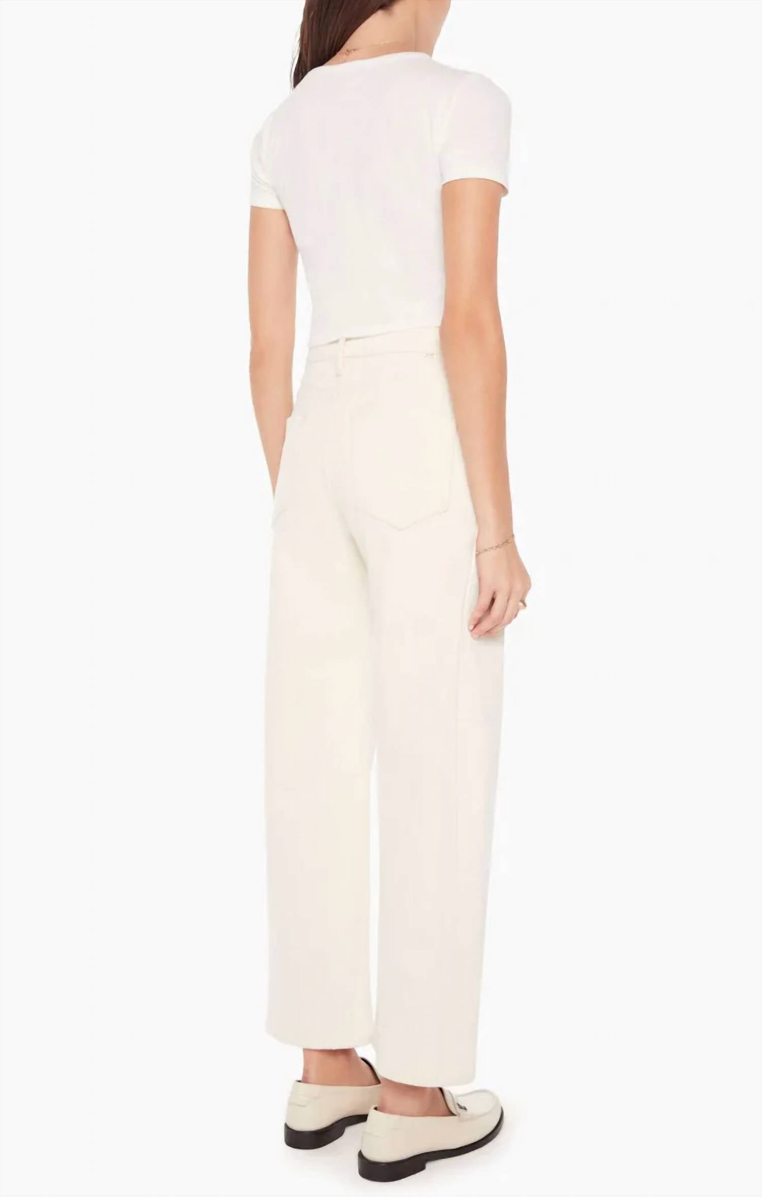 Mother - Half Pipe Ankle High-waisted Jean