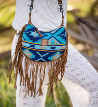 Sts Ranchwear - Mojave Sky Nellie Serape Fringe Shoulder Bag