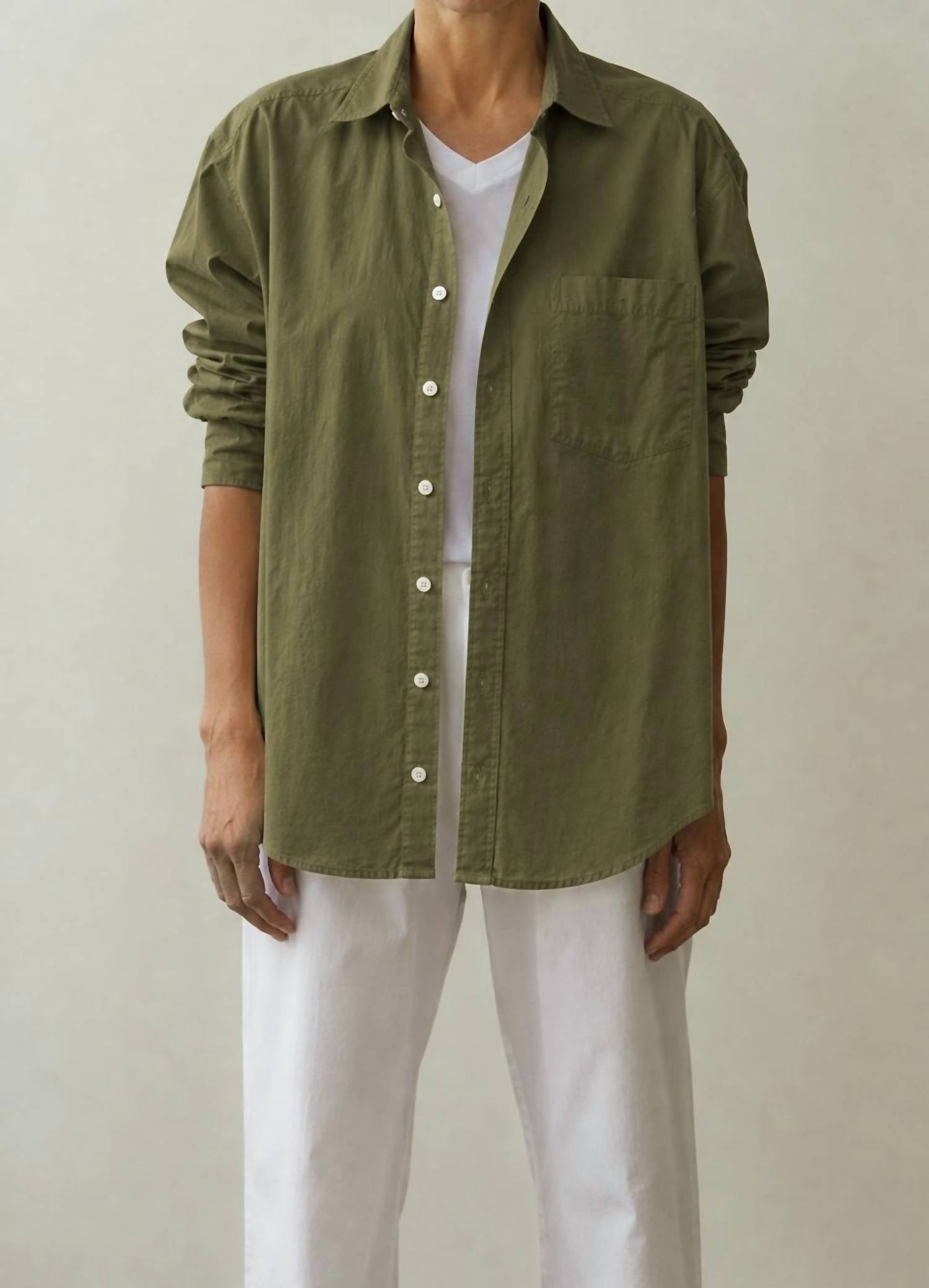 Donni. - Pop Button Down Shirt