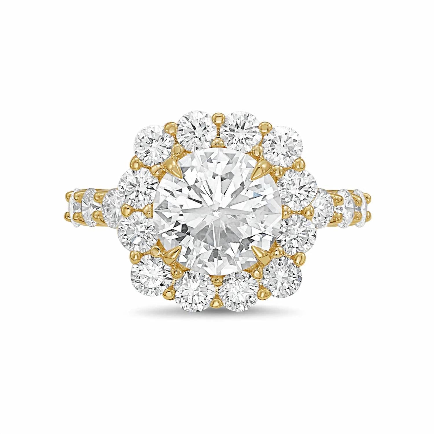 Diana M Jewels - Women's Round Lab-Grown Diamond Fashion Ring (19.00 Ct) - Signature
