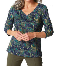 Habitat - V Neck Long Sleeve Tee