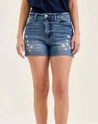 Judy Blue - Oh My Stars Shorts