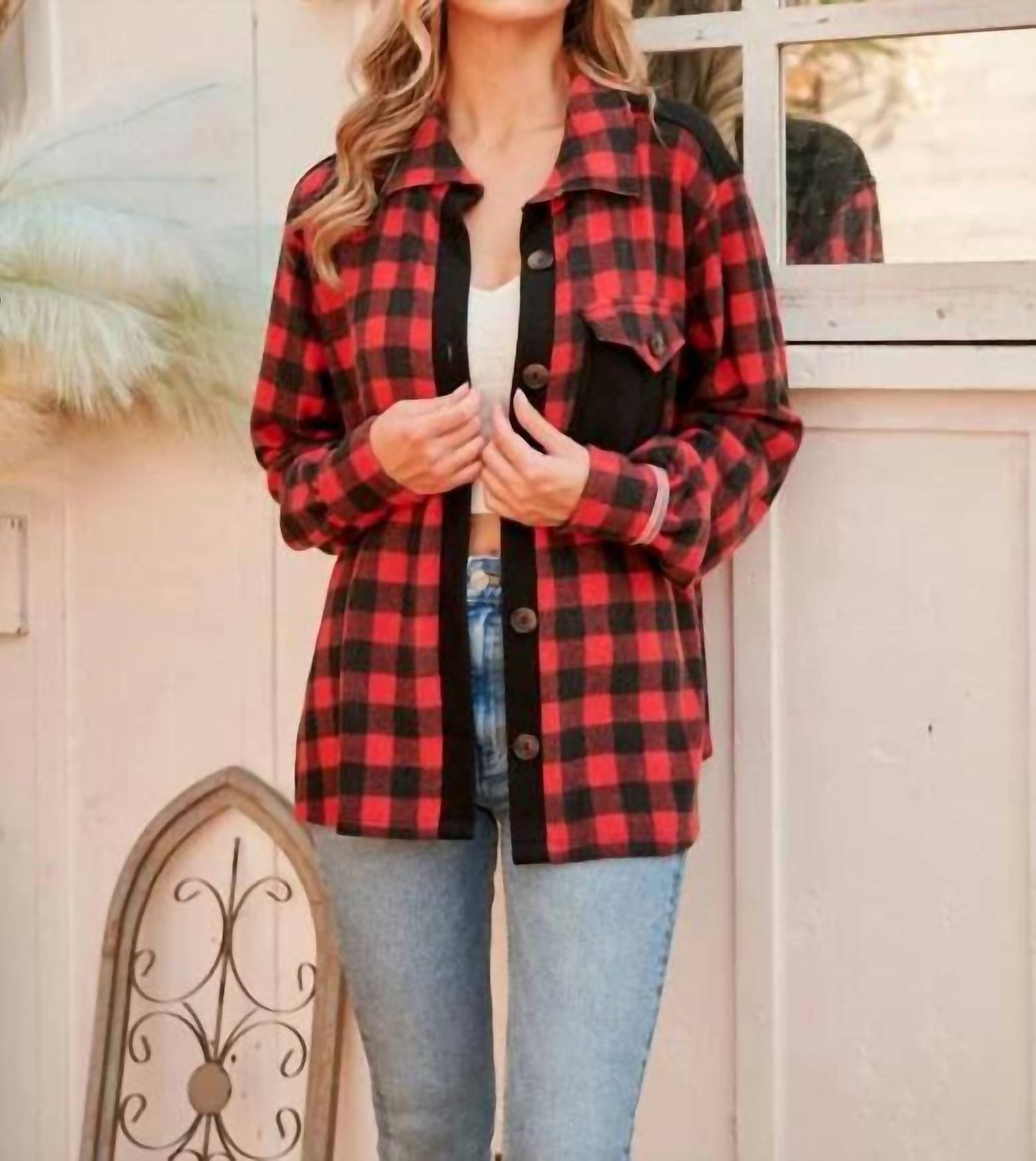 Hailey & Co - Let's Go Bison Shirt Jacket