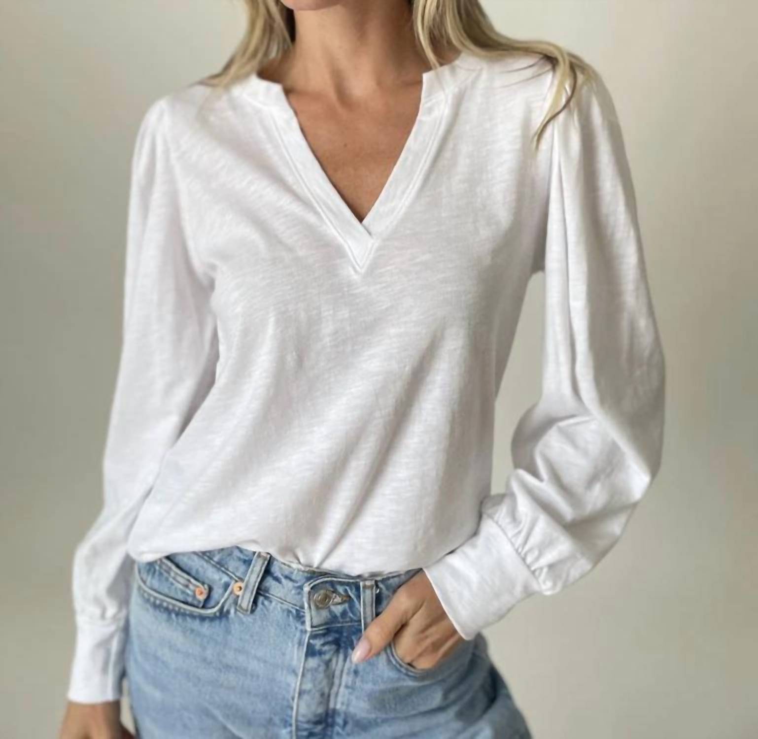 Six/Fifty - Kira V-neck Top
