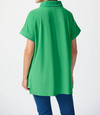 Joseph Ribkoff - Cowl Neck Pullover With Pocket