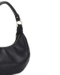 MiMi Wholesale Women's Bonnie Shoulder Bag in black - women's bag - detail view
