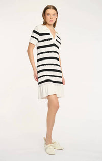 Cinq A Sept - Clementine Knit Polo Mini Dress