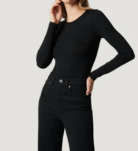 Majestic Filatures - Soft Touch Long Sleeve Crew Neck Tee