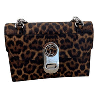 Christian Louboutin - Women's Elisa Calf Empire Leopard Leather Shoulder Crossbody Bag