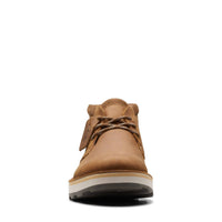 Clarks Men's Corston Waterproof Boot in brown leather - men's boots - view 4
