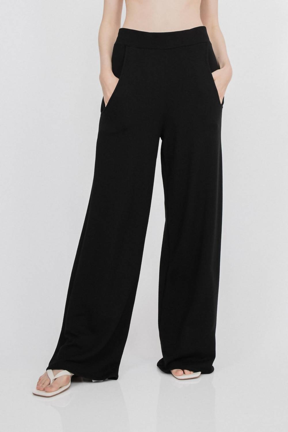 Corinne Collection Adelyn Trousers in black - women's pants - detail view