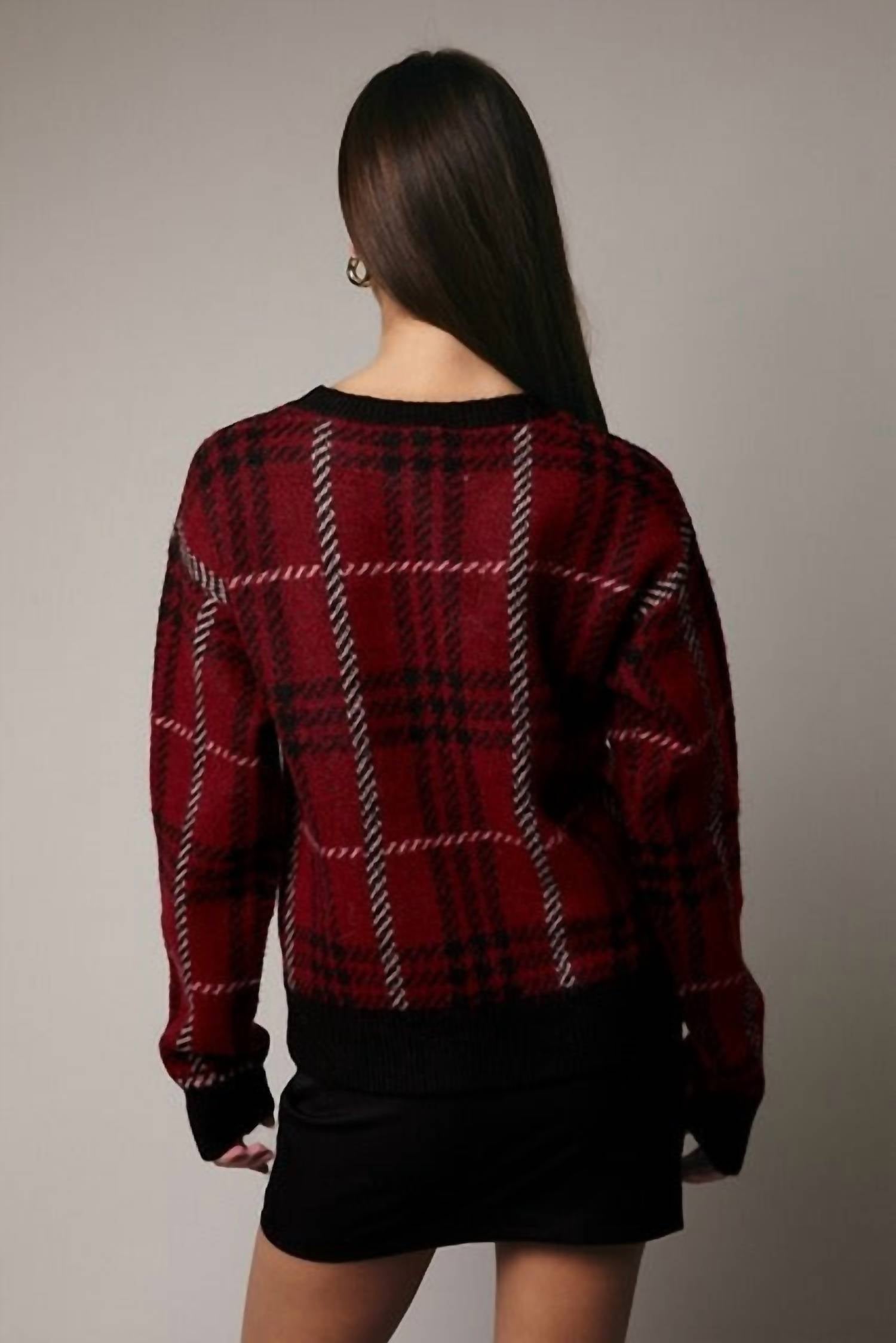 Hem & Thread - AURA PLAID SWEATER