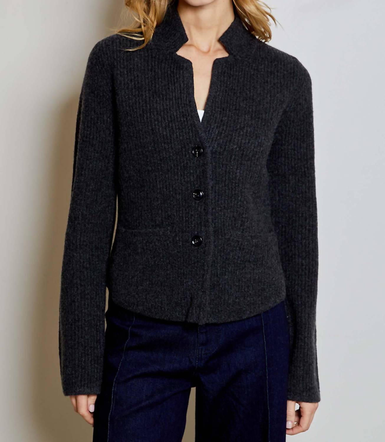 Dh New York - Evelyn Collar Cardigan