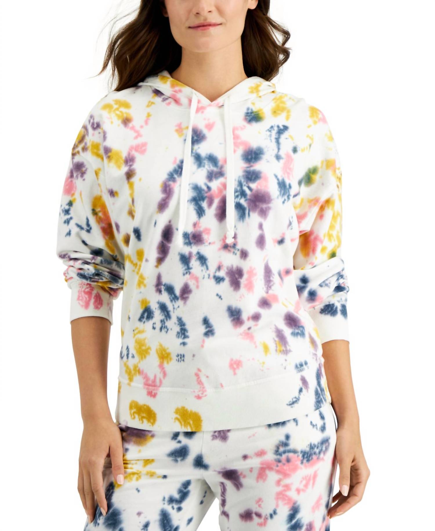 Jenni By Jennifer Moore - Women's On Repeat Hooded Pajama Top