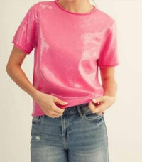 Jodifl - Tiny Sequins Covered Sweater