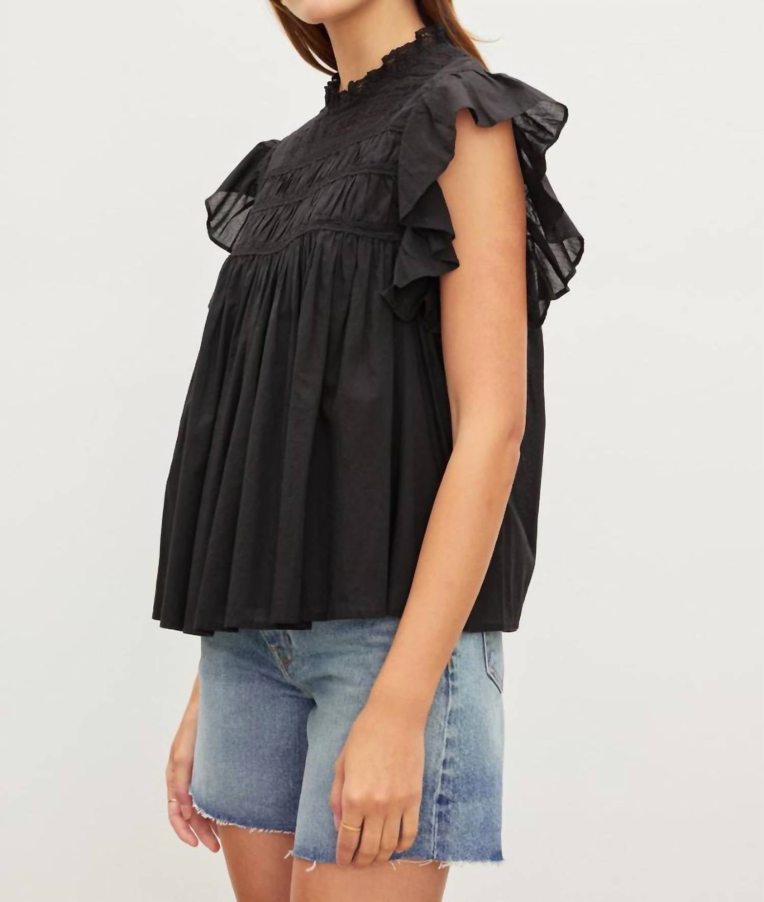 Velvet By Graham & Spencer - Inessa Lace Top
