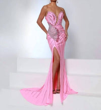 Johnathan Kayne Stage Ready Sweetheart Gown in flamingo - women's dress