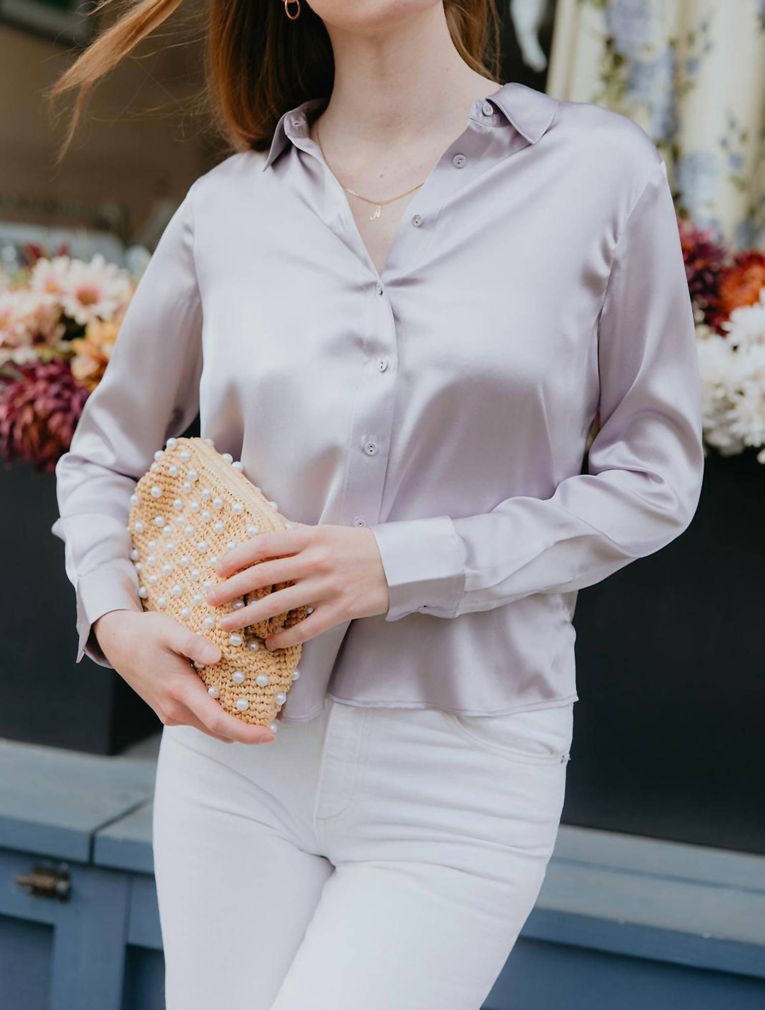 Cami Nyc - Crosby Collared Blouse