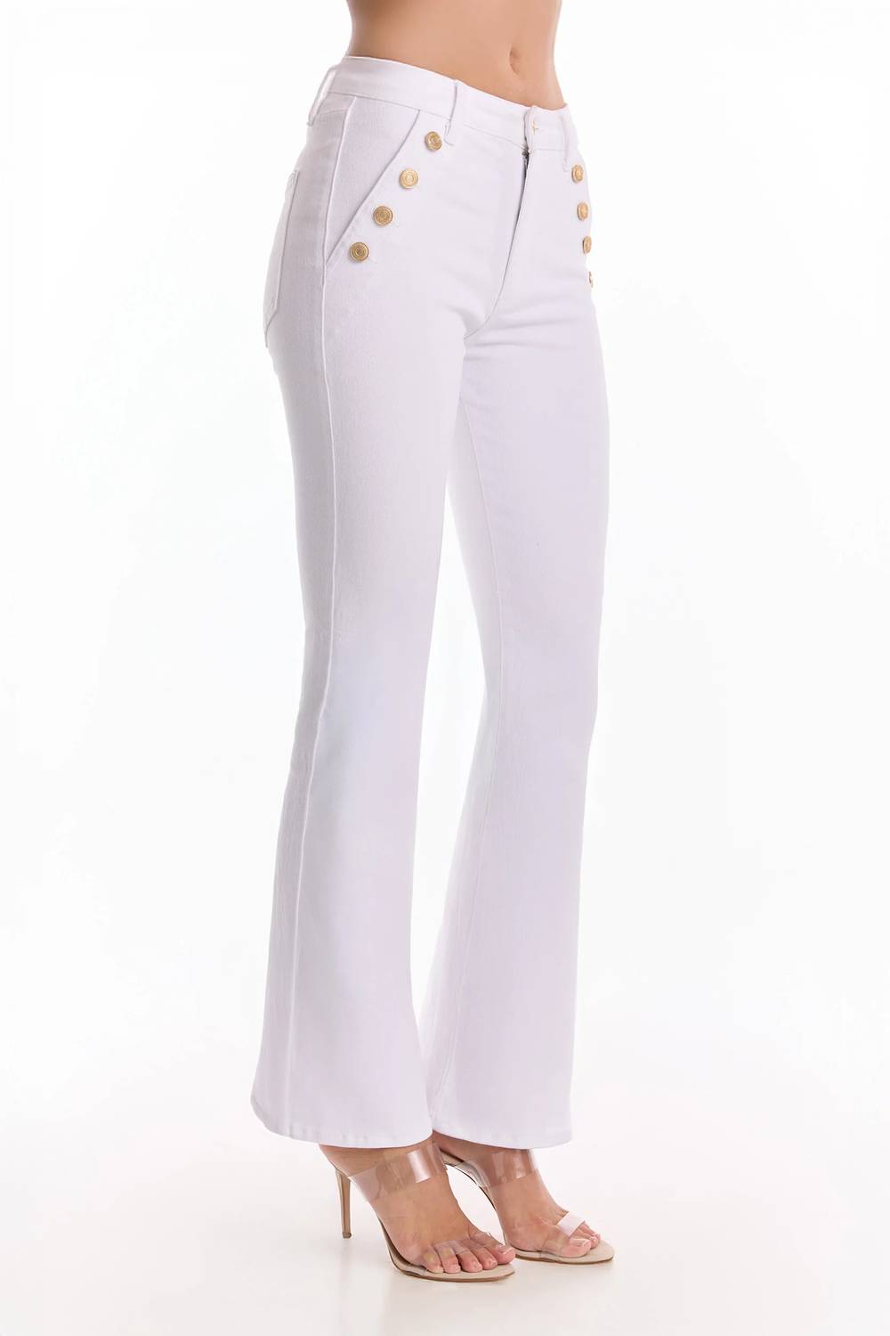 The Noli Shop - Allegra Bootcut High-rise Jeans