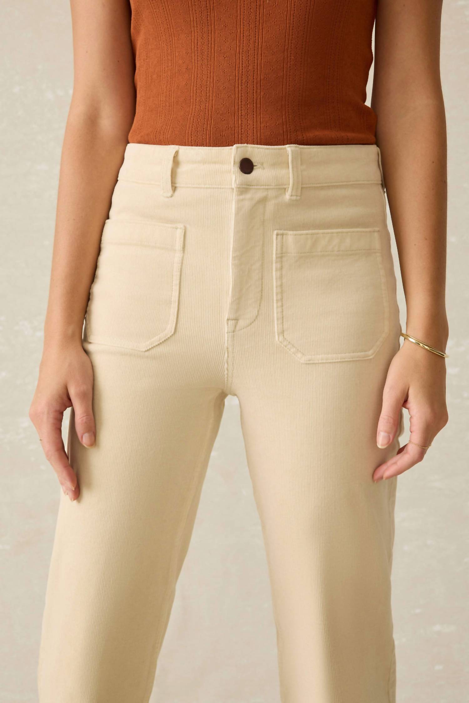 Faherty - Softstretch Cord Patch Pocket Pant