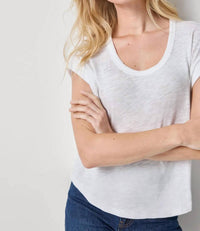Lilla P - CUFF SLEEVE BOXY TOP