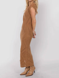 Sadie & Sage - Wandering Intricate Knit Dress
