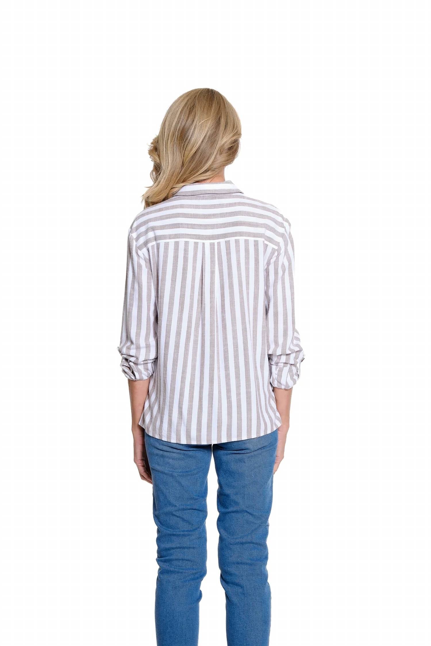 Multiples - Tie Front Blouse