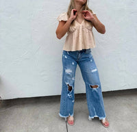 Blakeley - Drew Distressed Dad Jeans