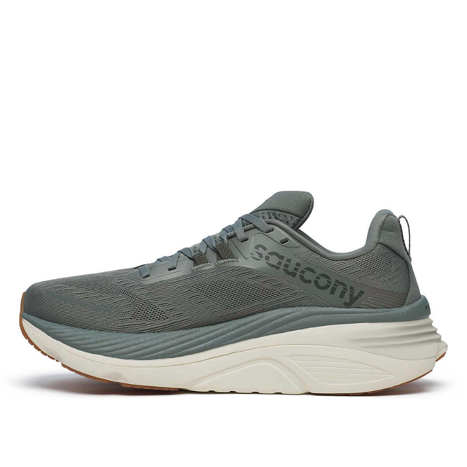 SAUCONY Men's Hurricane 24 Shoes in bough - men's shoe - detail view