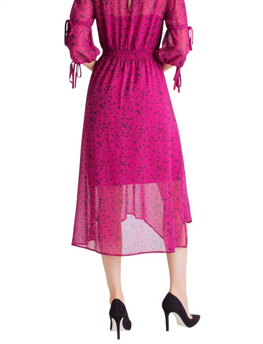 Kensie - Mock Neck Long Sleeve Dress