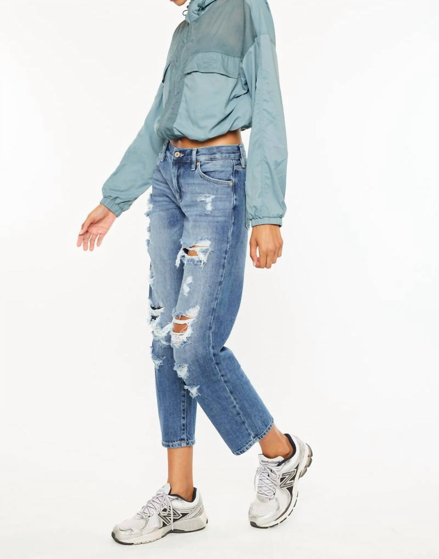 Kancan - Effy Mid Rise Boyfriend Jeans
