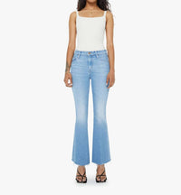 Mother - Lil Weekender Fray Flare Jeans