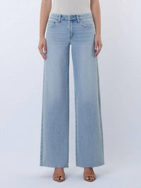 VERVET BY FLYING MONKEY Olivia Jeans in light wash denim - women's pants