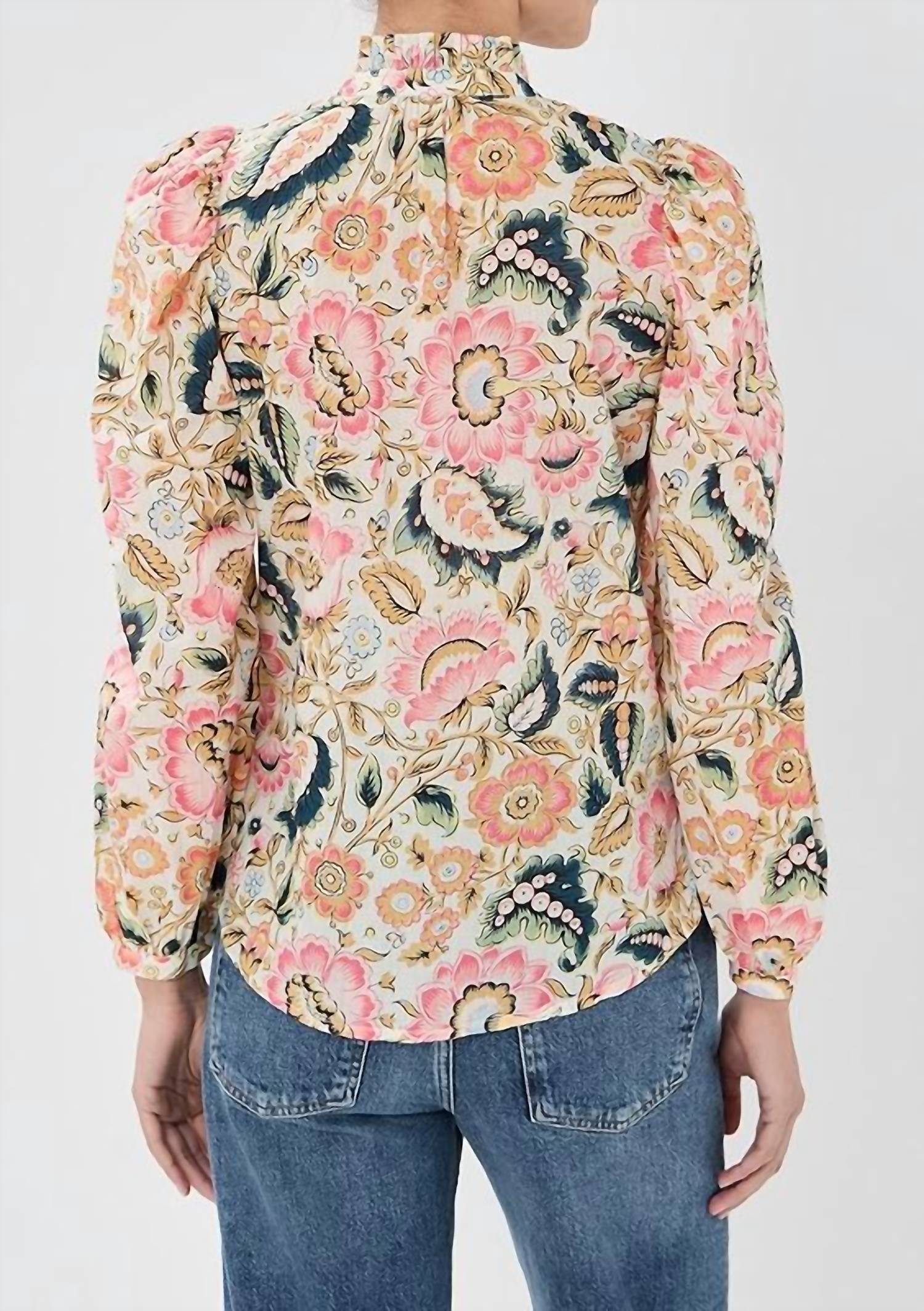 Alix Of Bohemia - Annabel Melon Bloom Shirt