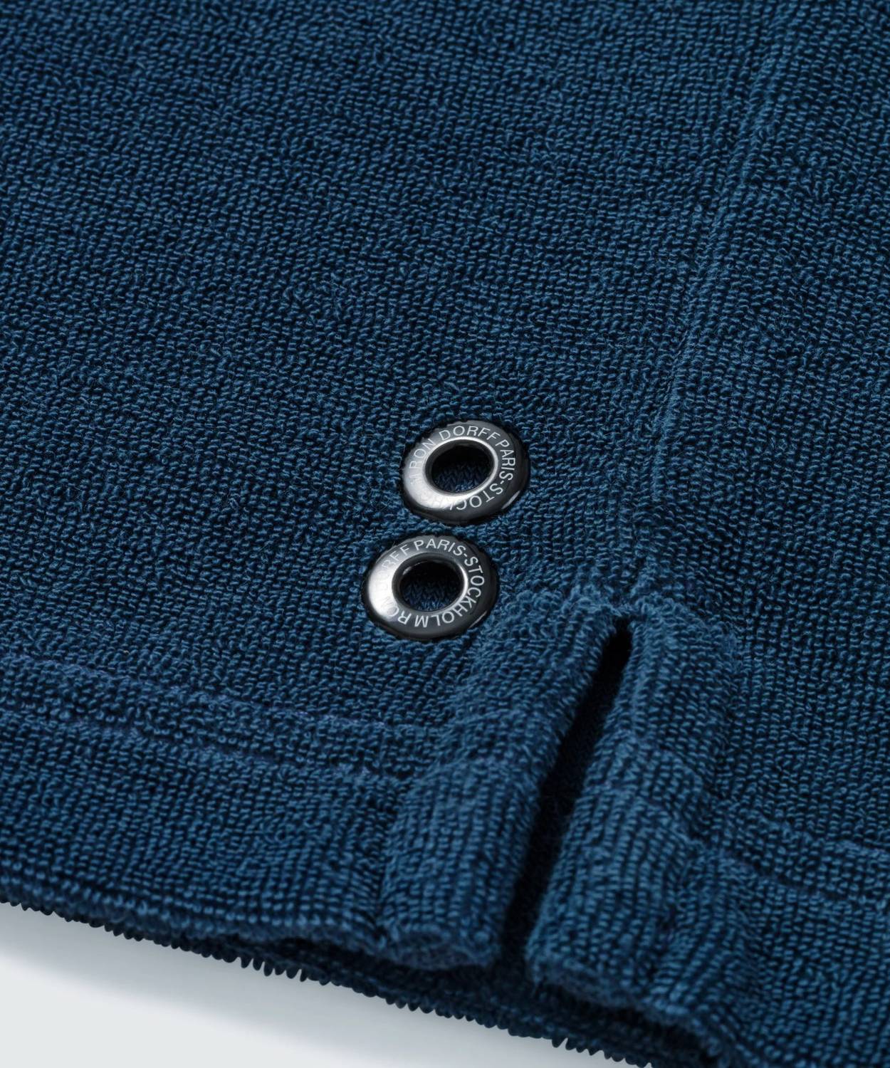 Ron Dorff - Cotton Terry Polo With Piqué Collar