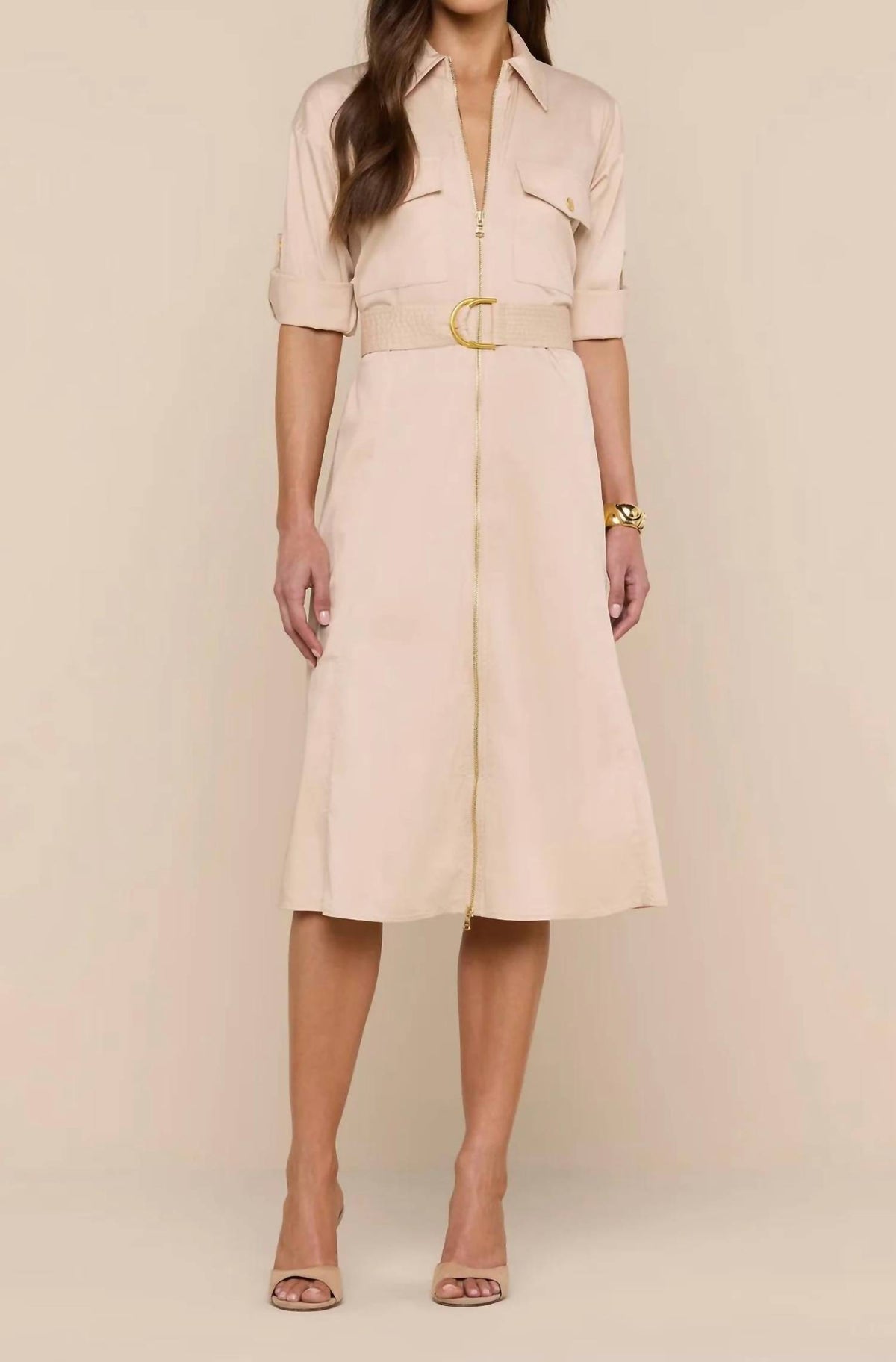 L'Agence - Callen Shirt Dress