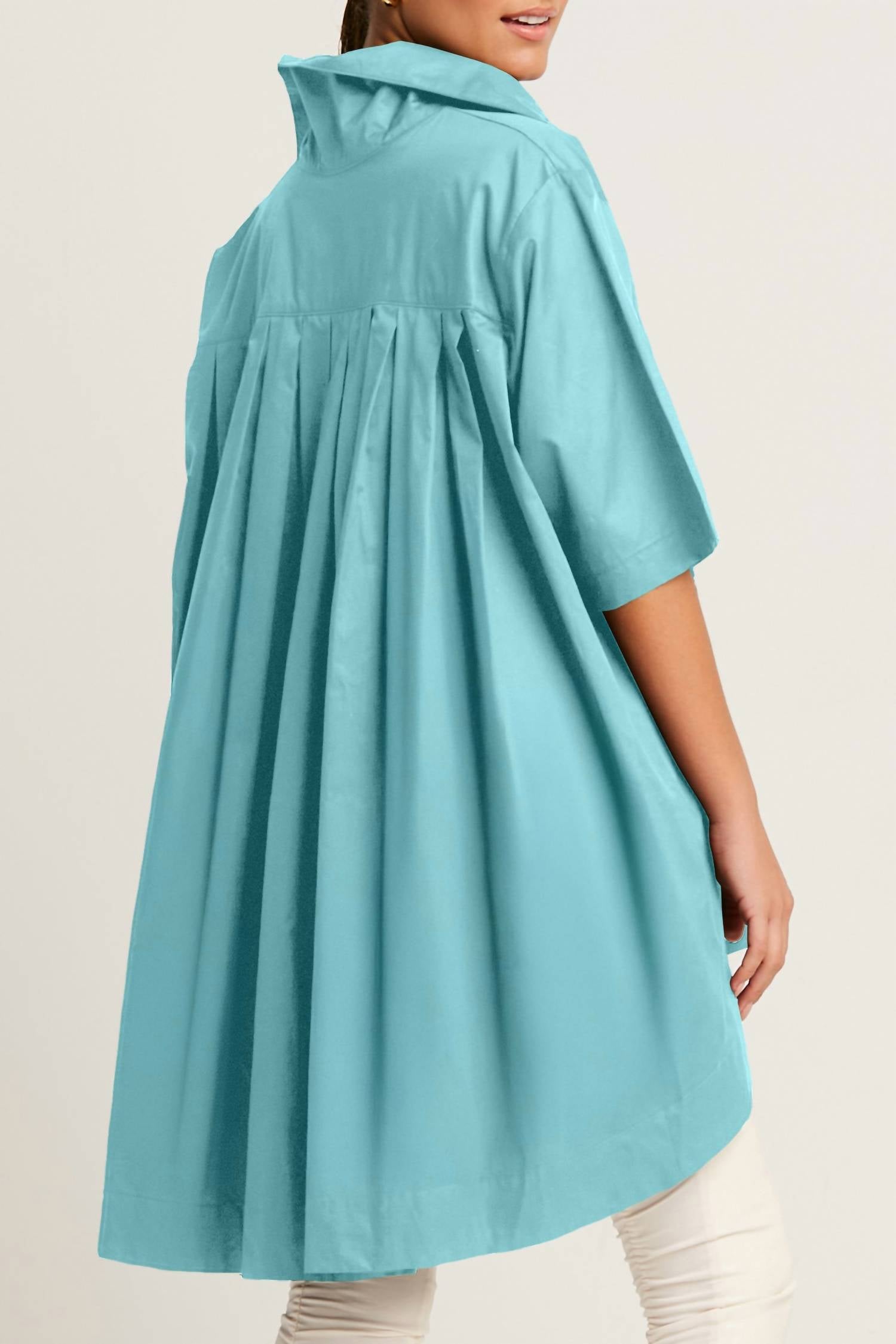 Planet By Lauren G. - Pleat Back Shirt