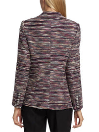 Elie Tahari - Tweed Double Breasted Blazer
