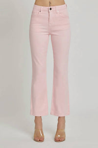 Risen - High Rise Crop Straight Pants