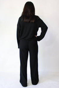Project Social T - Shea Ribbed Collared Pullover Top