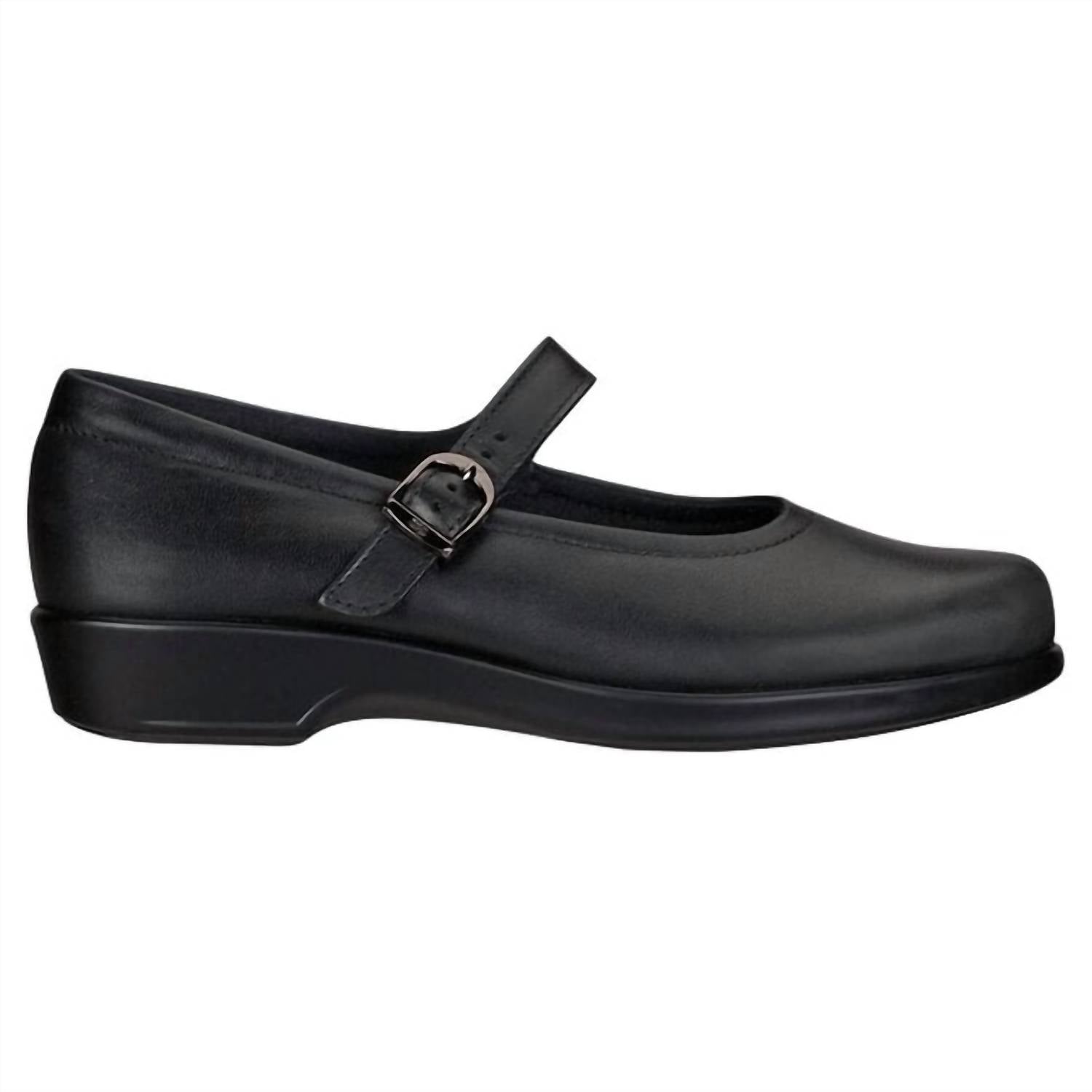 SAS Women's Maria Mary Jane Shoe in black 1 - women's flats - alternate view