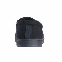 Isotoner - Men's Textured Knit Kai Closed Back Slippers