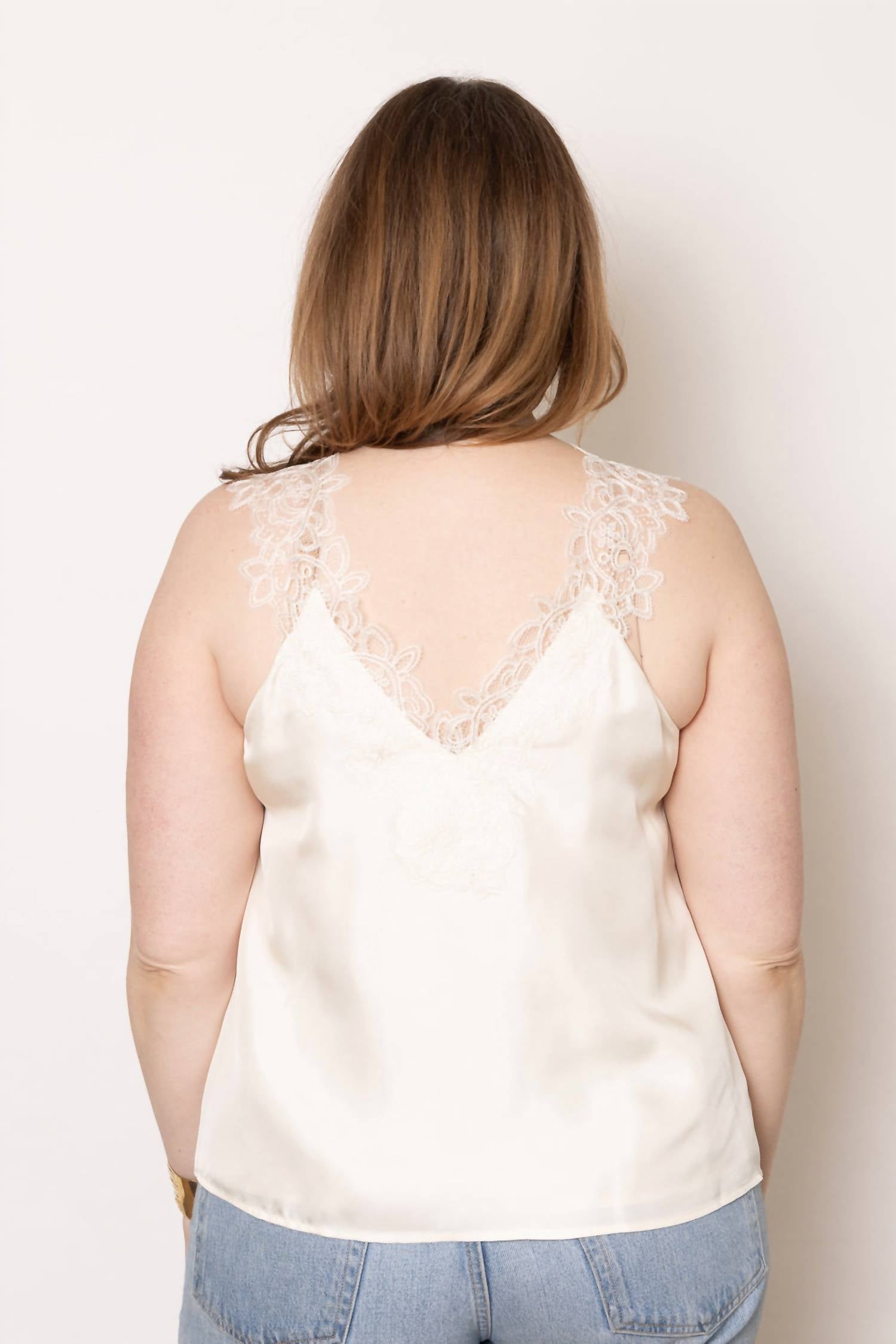 Rohe - V-neck Silk Lace Top