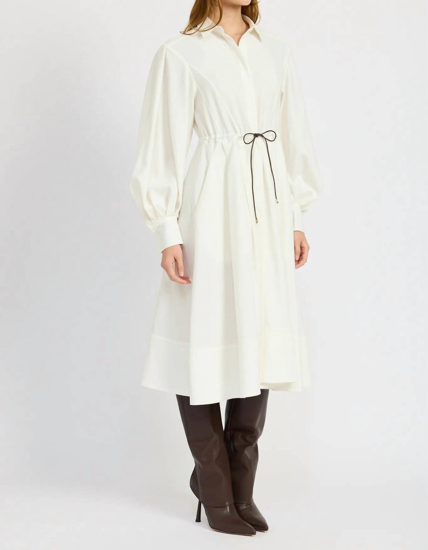 En Saison - Darla Midi Shirt Dress