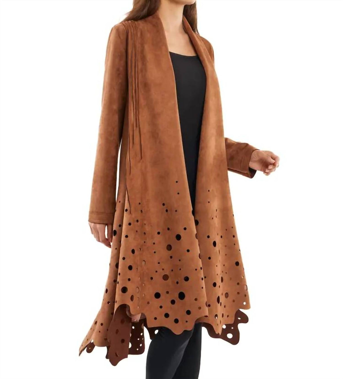 Adore - Suede Long Duster Jacket