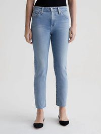 Ag Jeans - Mari Crop High-rise Slim Straight Jean