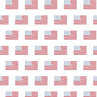 Lila + Hayes - Kid's American Flag Pajama Set