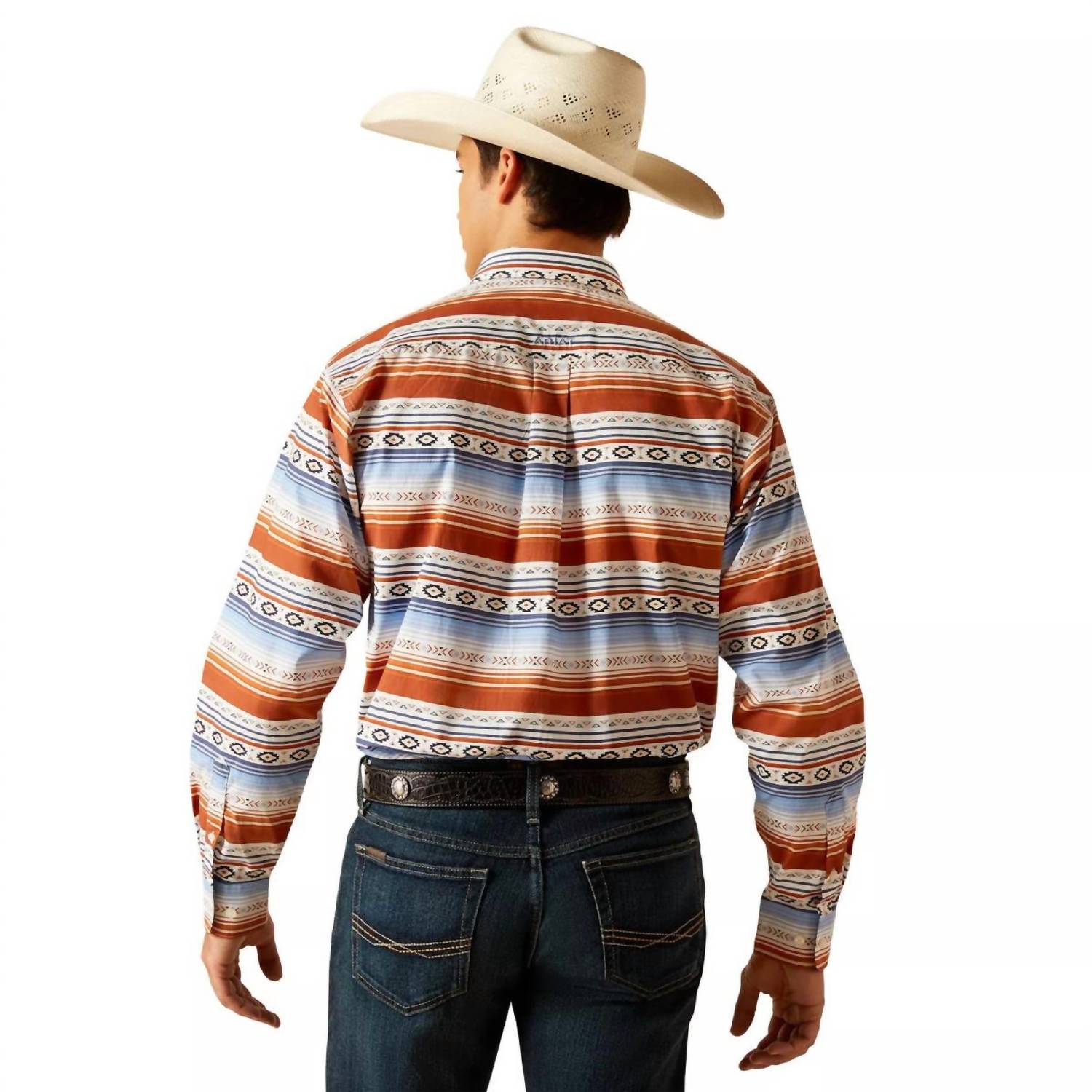 Ariat - Dexter Jasper Stone Aztec Shirt - Tall